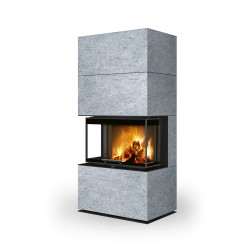 Designový akumulační krb Romotop CARA C | Kámen