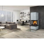 Designový akumulační krb Romotop CARA CS 02 | Kámen
