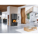 Designový akumulační krb Romotop CARA CS 03 | Plech