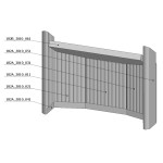 Šamotová komora komplet ALEDO