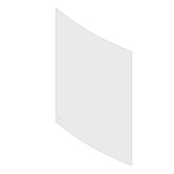 Sklo 4x387,5x500 R 974 BILBAO 