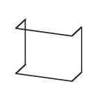 Páska 15x8 mm, typ 84205/3W/5/0/0/6 - šedá CARA     