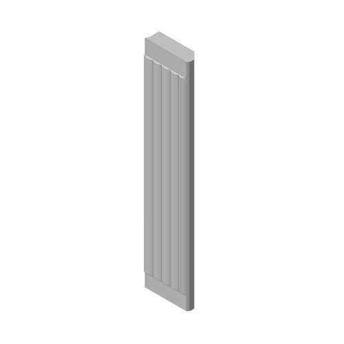 Šamotová deska boční LUGO AKUM