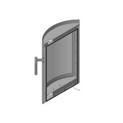 Dveře topeniště LUGO N AKUM