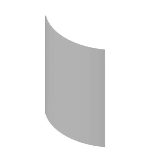 Sklo 4x383,6x500 R 300¨LUGO N AKUM