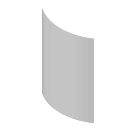 Sklo 4x350x470 R 300 LUGO