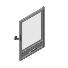 Dveře topeniště SIENA 02   