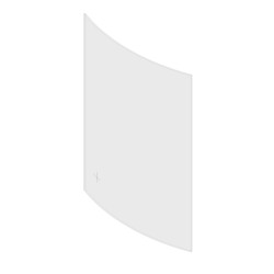 Sklo zaoblené  4x356x498 R 504 TALA  