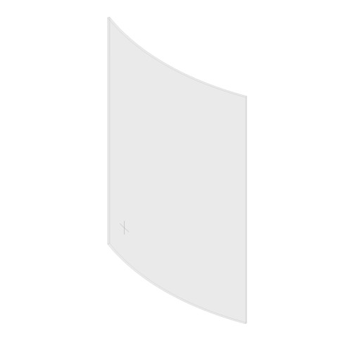 Sklo zaoblené  4x356x498 R 504 TALA  