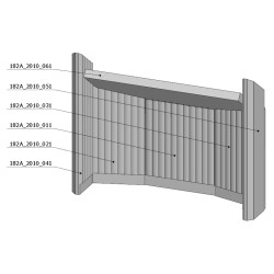 Šamotová komora komplet NAVIA