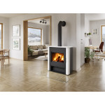 Teplovodní kamna Romotop TELDE keramika hladká