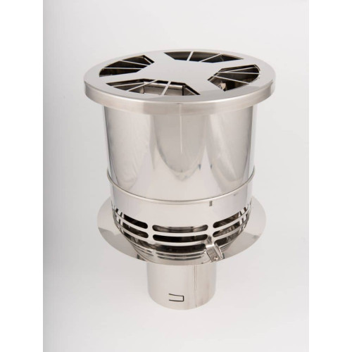 Spalinový ventilátor Skorsten Power Draft | Nerezový