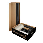 Komínový set do sauny Ø115 - Černá nerez