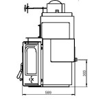 Krbová vložka Prity TC W28 s výměníkem