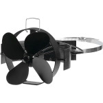 Ventilátor na kamna UNIVERZÁLNÍ magnetický | naklápěcí