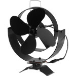 Ventilátor na kamna UNIVERZÁLNÍ magnetický | naklápěcí