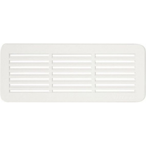 Dveřní větrací mřížka 150x60 bílá (balení 2ks)