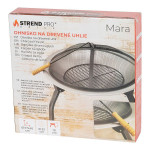 Zahradní kovové ohniště Strend Pro MARA BBQ 57 cm | Kulaté