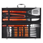 Grilovací sada nářadí v kufru, 16 dílů