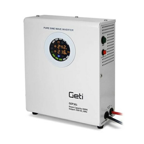 Záložní zdroj GETI GEP301 sinus 300W nástěnný