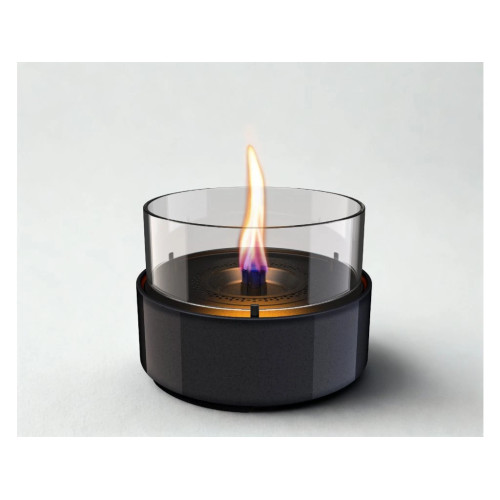 Tenderflame CAFÉ 18 Reactive Glaze Černý | Stolní krb