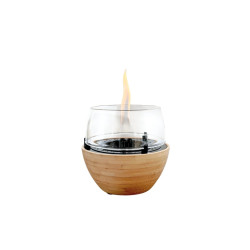 Tenderflame TULIP 14 Natural Bamboo | Stolní krb