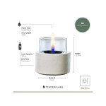 Tenderflame LOTUS 12 Mocha | Svíčka