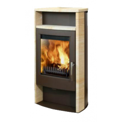 Krbová kamna Thorma ALVESTA  hnědá pískovec 