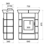 Thorma BORGHOLM KERAMIK tmavě hnědá