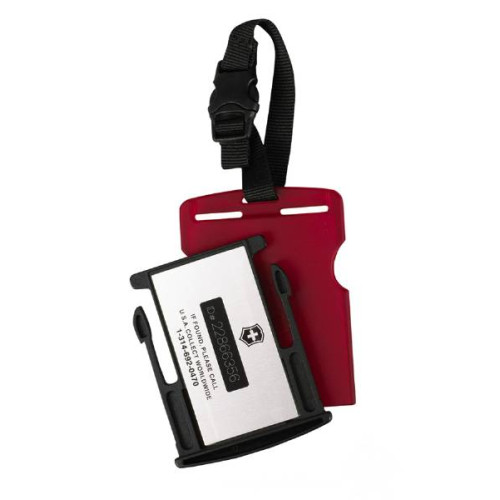 Identifikační štítek TRACKING ID TAG červený