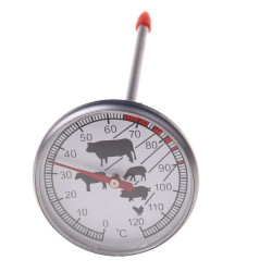 Teploměr do udírny s aretací