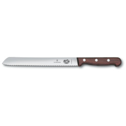 VICTORINOX Wood Nůž na chleba 21 cm | Dřevěná rukojeť