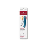 Victorinox Svačinový skládací nůž Swiss Classic 11 cm, modrý, vlnkované ostří (6.7832.FC1)