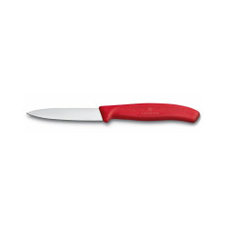 VICTORINOX Nůž na zeleninu 8 cm červený