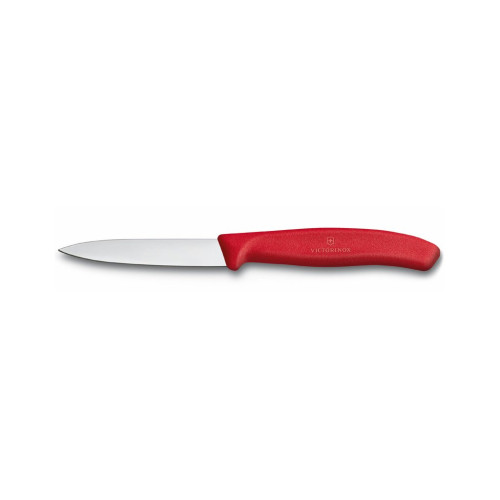VICTORINOX Nůž na zeleninu 8 cm červený