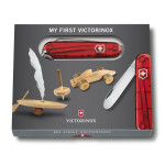 Victorinox My first VICTORINOX modrý průhledný s pilkou