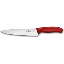 Victorinox Kuchařský nůž 19 cm Swiss Classic, plastová rukojeť, červený (6.8001.19B)