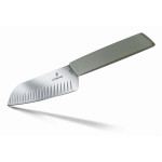 VICTORINOX Kuchařský nůž SANTOKU 17 cm Swiss Modern olivový 