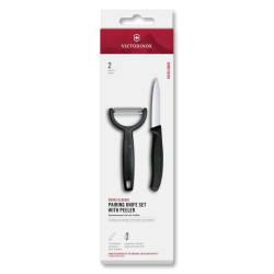 VICTORINOX Sada nože a škrabky Y-peeler Swiss Modern černá