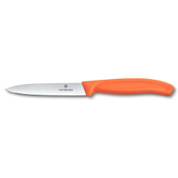 VICTORINOX Nůž na zeleninu 10 cm Swiss Classic, oranžový