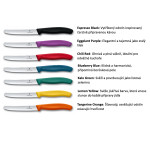 VICTORINOX Nůž na rajčata Swiss Classic modrý 11 cm