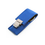 ALPEN Manikúrní sada na nehty nylonová s magnetickým zavíráním modrá 