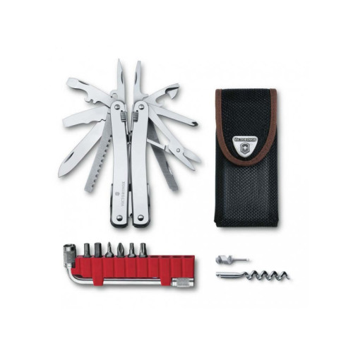 Victorinox Kleště SWISS TOOL SPIRIT X Plus v nylonovém pouzdře + ráčna