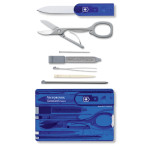 Victorinox SWISSCARD Classic modrá | Sada nástrojů v kartě