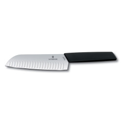 VICTORINOX Nůž Santoku 17 cm Swiss Modern černý