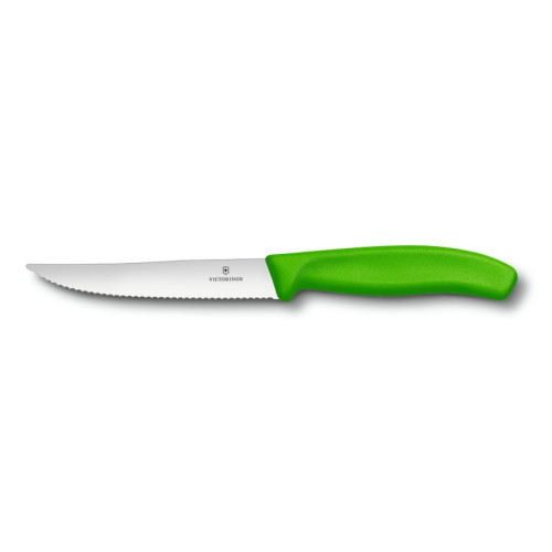 VICTORINOX Steakový nůž Swiss Classic Gourmet zelený