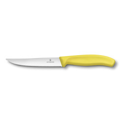 VICTORINOX Steakový nůž Swiss Classic Gourmet žlutý