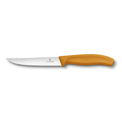 VICTORINOX Steakový nůž Swiss Classic Gourmet oranžový