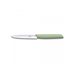 VICTORINOX Nůž na zeleninu nakrajovací Swiss Modern 10 cm zelený