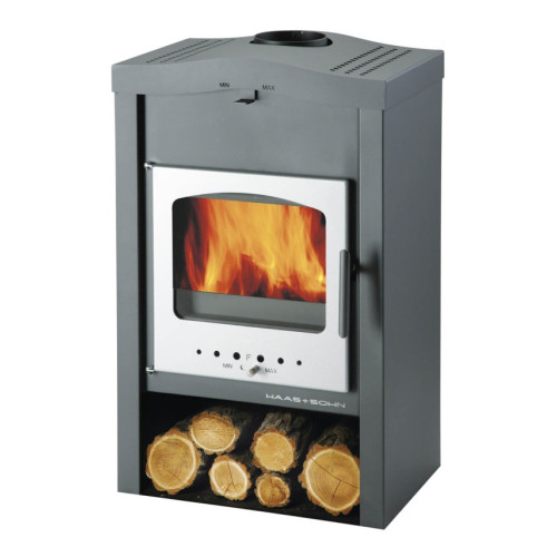 Haas Sohn VAASA PLUS V antracit, dvířka  stříbrná